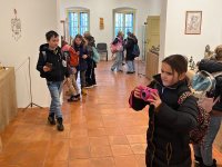 Školní rok 2025/2026 &raquo; Vánoční výstava v Galerii Dvojdomek v Heřm. Městci